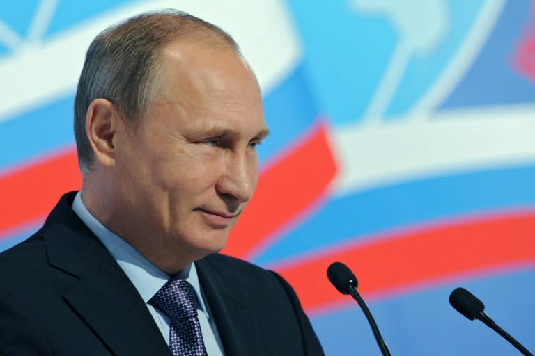 Russian President Vladimir Putin has called for an international anti-terror coalition