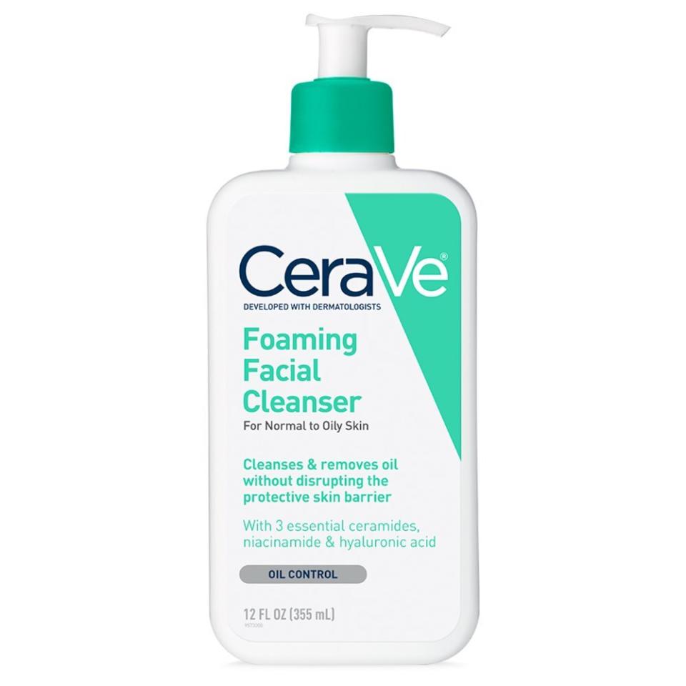 &ldquo;I love this cleanser; it's completely free from sodium laureth sulphate and contains hyaluronic acid and niacinamide to plump, hydrate and nourish your skin &mdash; not to mention being really affordable, too.&rdquo; <br /><br /><a href="https://amzn.to/3uX3Flp"><strong>Get CeraVe Foaming Cleanser for $14.99.﻿</strong></a>