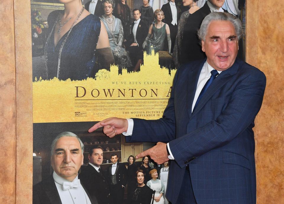 Jim Carter at the Downton Abbey premiere