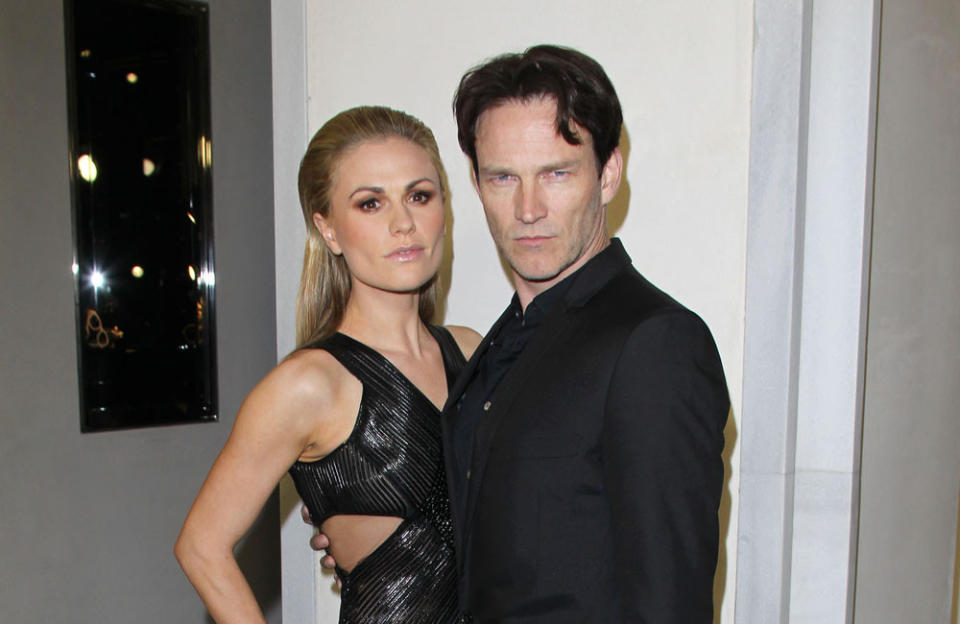 Stephen Moyer and Anna Paquin