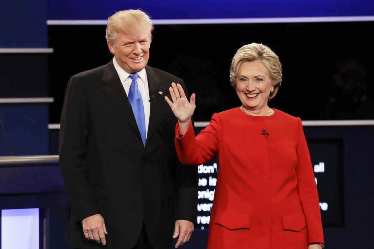 Donald Trump and Hillary Clinton