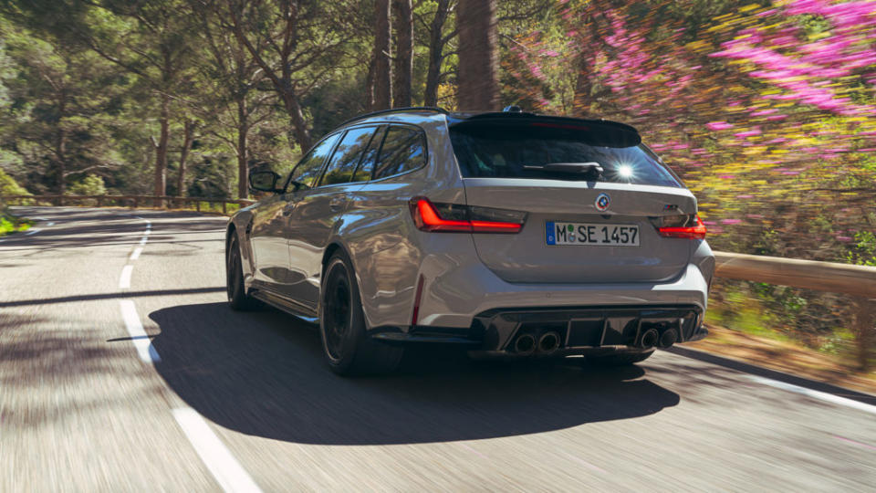 M3 Touring可繳出0-100km/h加速3.6秒性能實力。(圖片來源/ BMW)