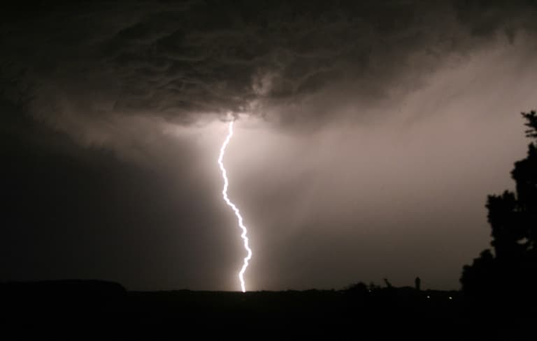 De violents orages ont touché la Belgique ce samedi 24 juillet 2021 (PHOTO D'ILLUSTRATION) - ALAIN JOCARD © 2019 AFP