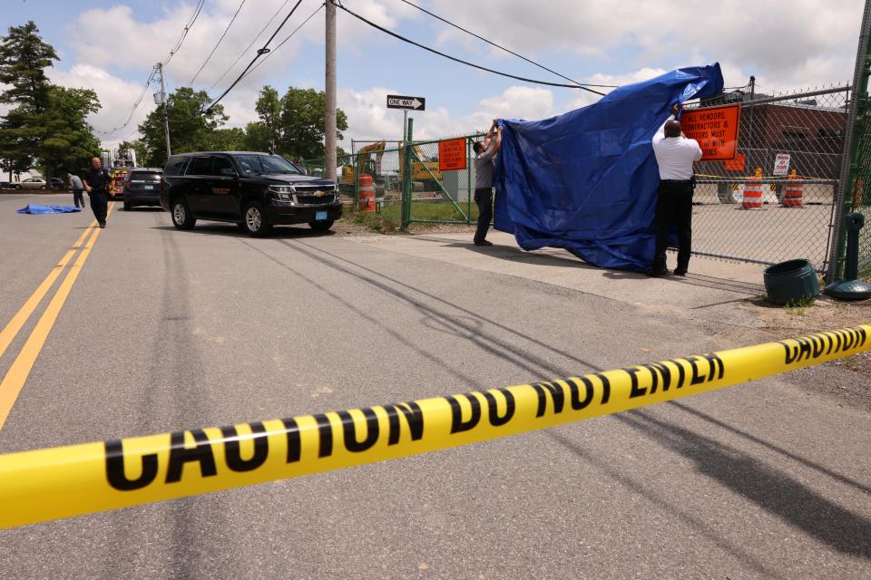 There was a fatal construction accident at the closed Signature Healthcare Brockton Hospital on Tuesday, June 13, 2023, police said. The hospital has been closed since a 10-alarm fire on Feb. 7.