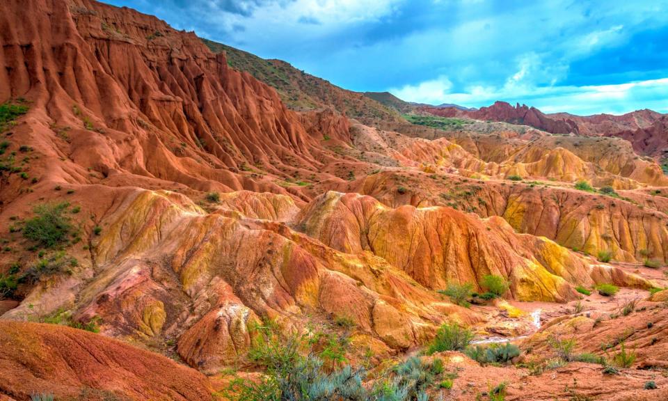 <span>Skazka Canyon, Kyrgyzstan. GeoGPT is based partly on the language model Qwen by the Chinese tech company Alibaba.</span><span>Photograph: Ana Flaker/Alamy</span>