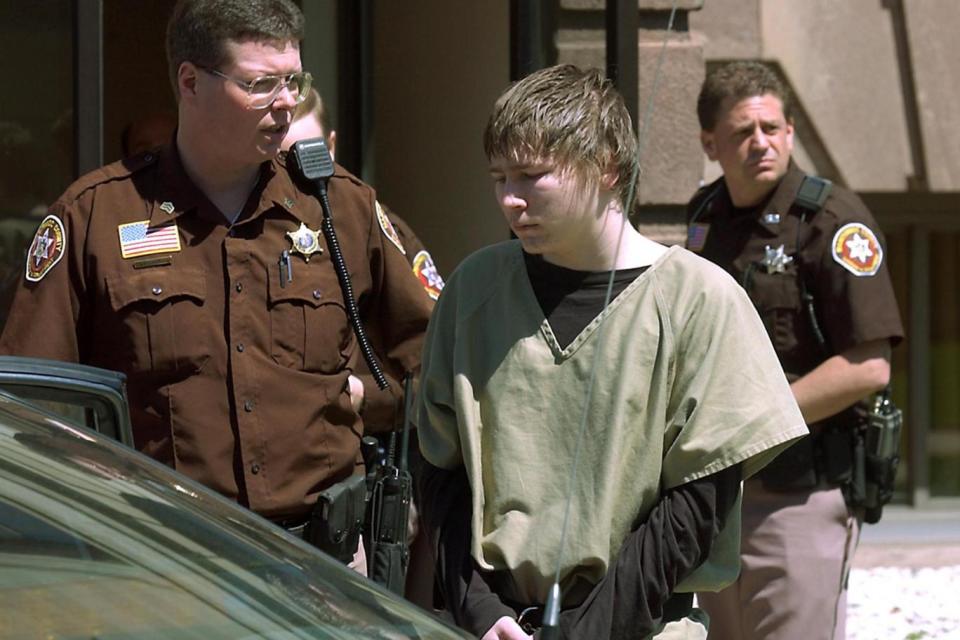 Brendan Dassey led out of a courthouse in 2006. (AP)