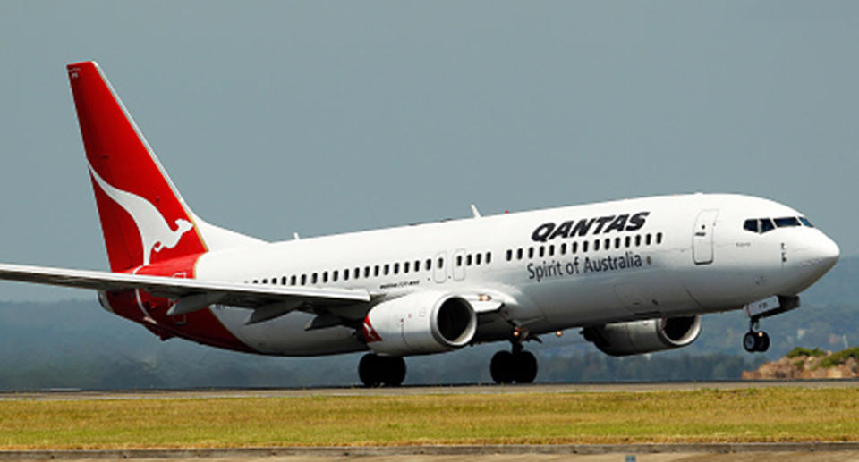 Last Sunday, an airplane passenger found a wad of cash in their seat pocket while onboard a Qantas flight. 