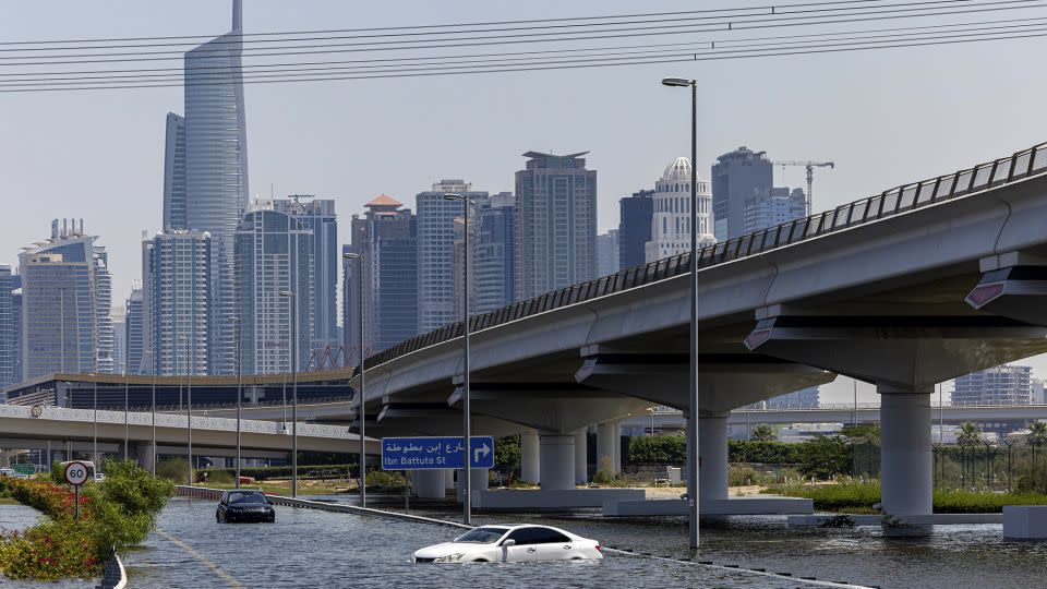 The storm caused chaos earlier this week in Dubai and across the UAE. - Christopher Pike/AP