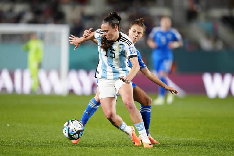 Florencia Bonsegundo, una de las referentes del seleccionado argentino que jugará este jueves frente a Sudáfrica
