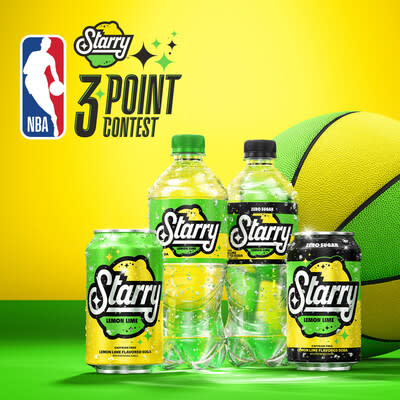 STARRY™ Makes Its Debut - a Crisp, Clear, Refreshing Lemon Lime