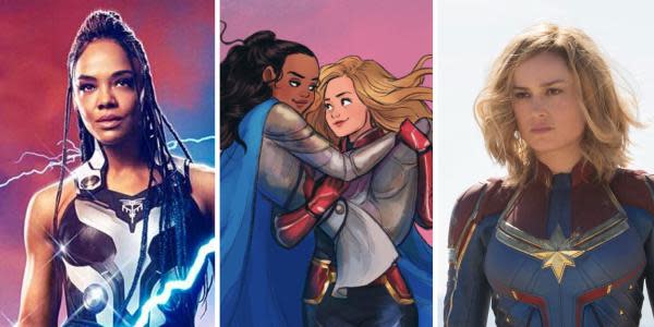 Thor: Amor y Trueno | Tessa Thompson quiere un romance entre Valkyrie y Capitana Marvel