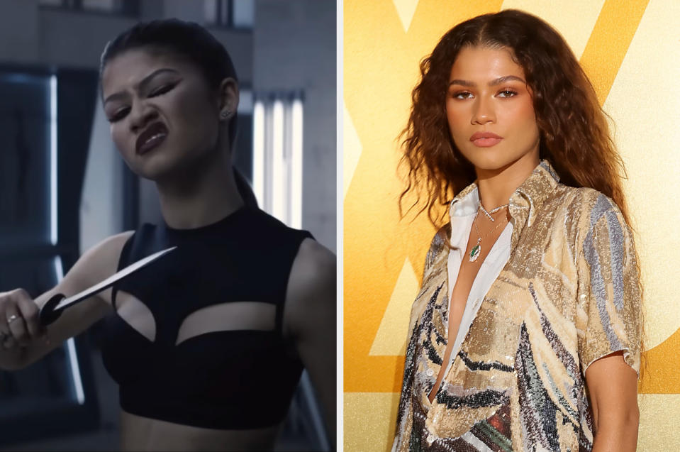 Zendaya then vs. now