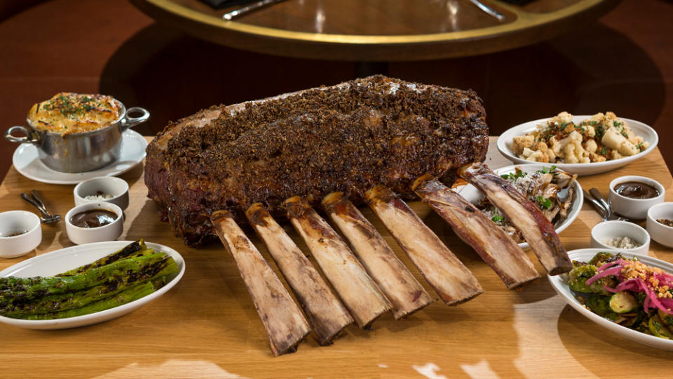 One Steakhouse in Vegas has an over-the-top tomahawk steak. - Credit: Photo: courtesy Jim Decker