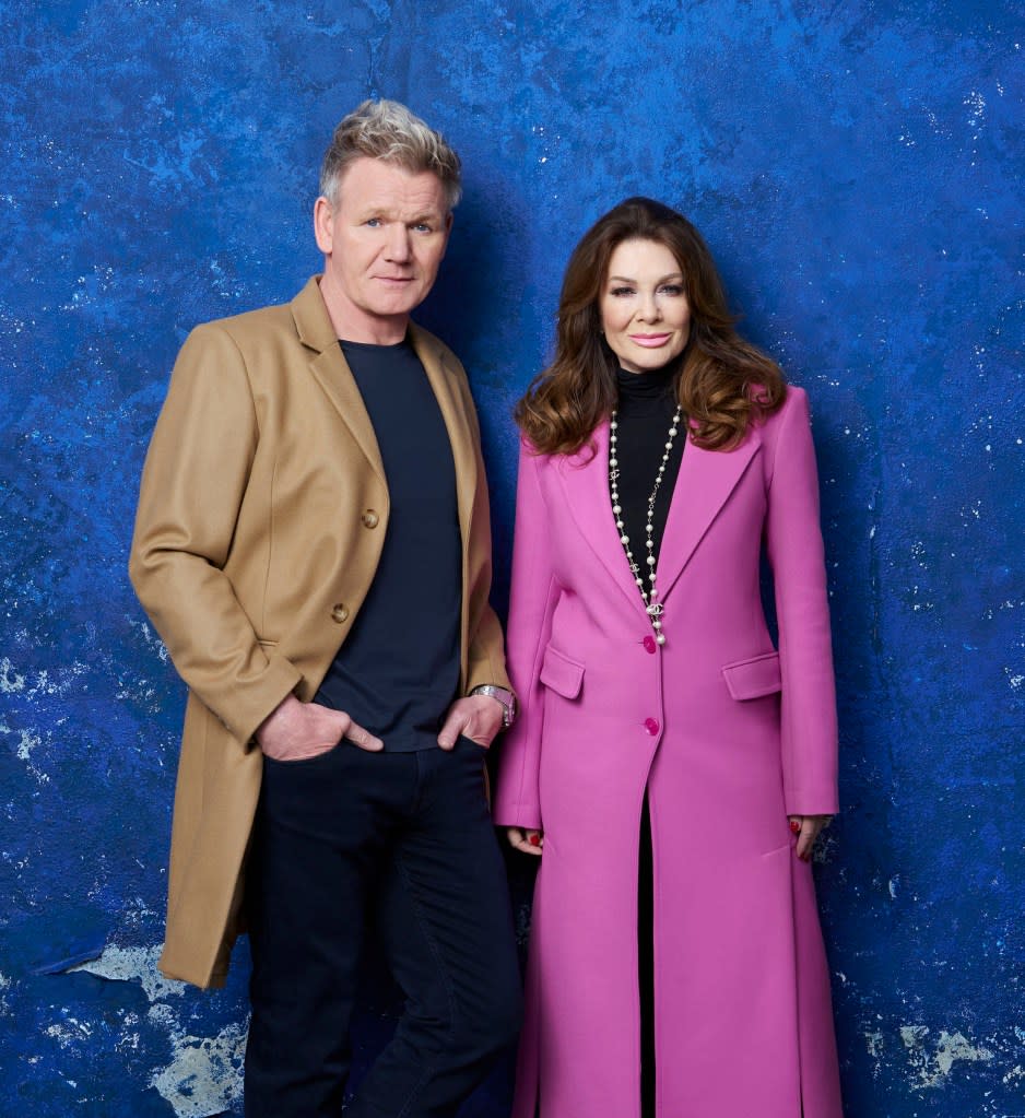 Gordon Ramsay and Lisa Vanderpump for Gordon Ramsay's Food Stars Season 2 on FOX