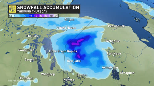 northwestern Ontario snow amounts May 21 2024