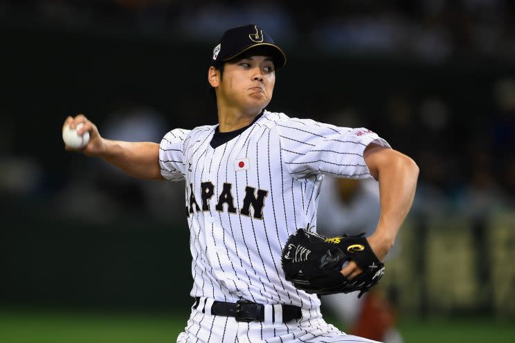 Shohei Otani excelled as both a pitcher and hitter in 2016. (Getty Images/Masterpress)