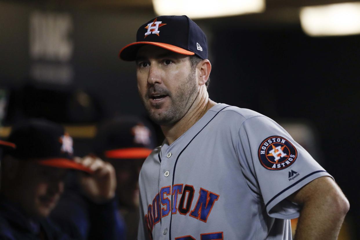 Justin Verlander did not hold back in blaming baseball for intentionally spiking the home run rate. (Reuters)