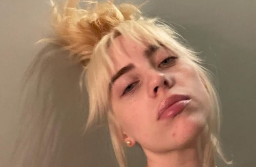 Billie Eilish has reflected on her blonde look credit:Bang Showbiz