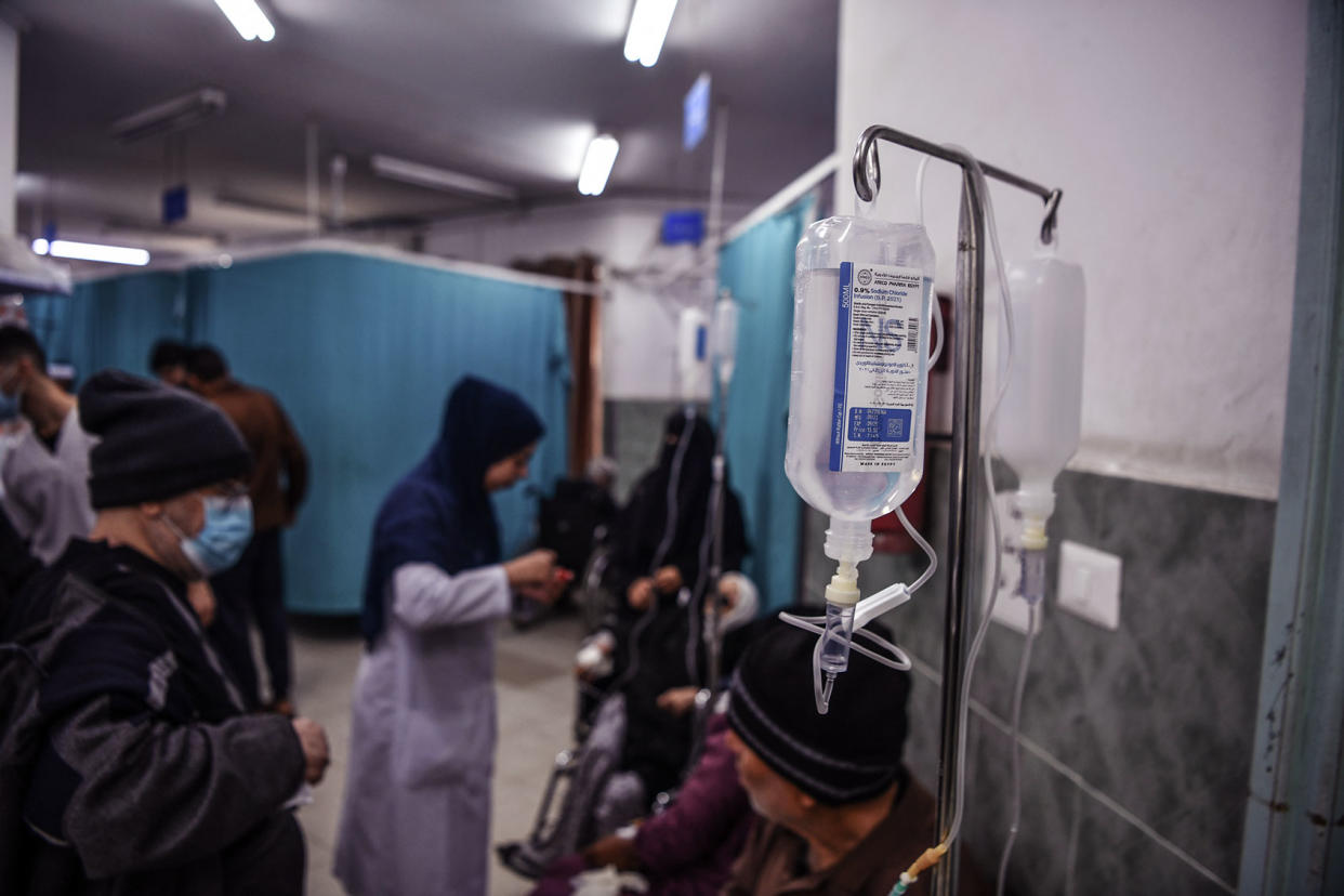En-Neccar Hospital in Rafah, Gaza Abed Zagout/Anadolu via Getty Images