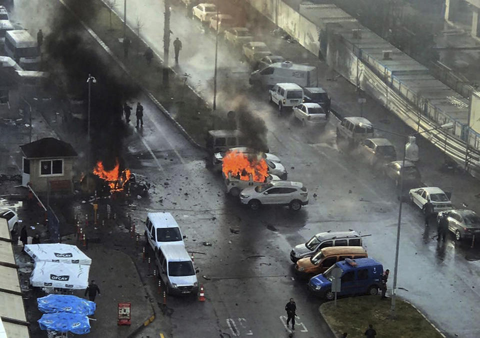 Car bombing in Turkey