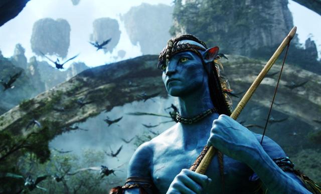 A still from the movie “Avatar.”