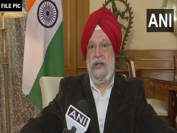 Union Minsiter Hardeep Singh Puri (File Photo/ANI)