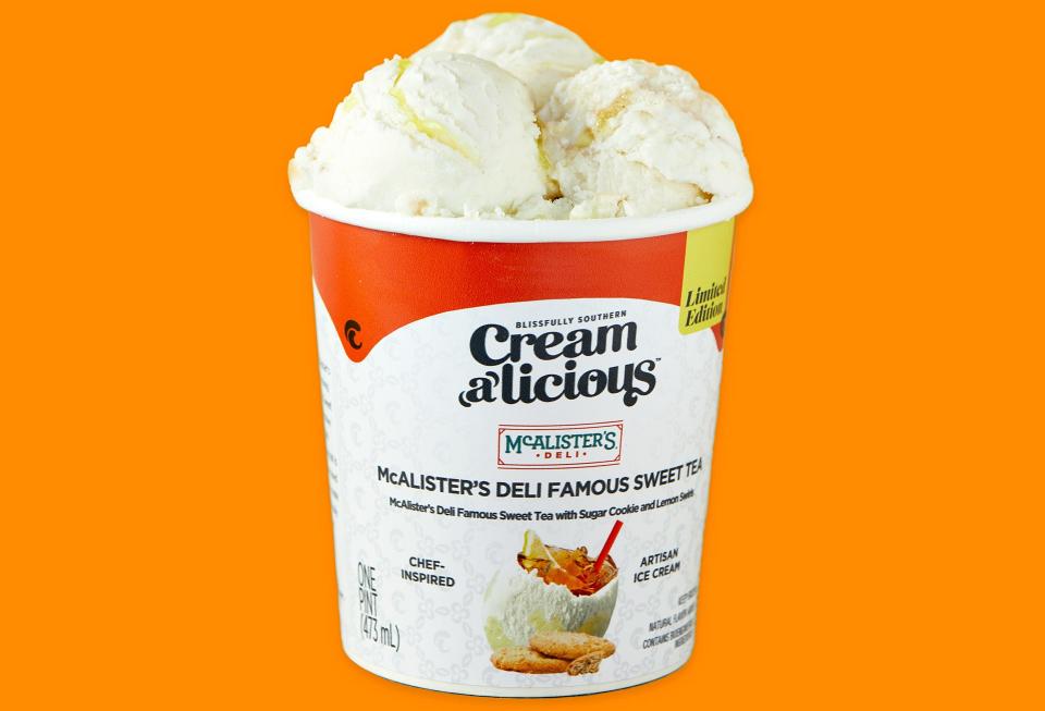Pueblo's McAlister's Deli, 1425 U.S. Highway 50 West, will be offering its famous sweet tea flavored ice cream for a limited time only.