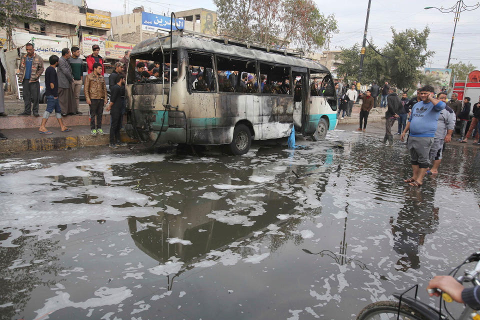 Deadly car bombing in Baghdad’s Sadr City district, Iraq