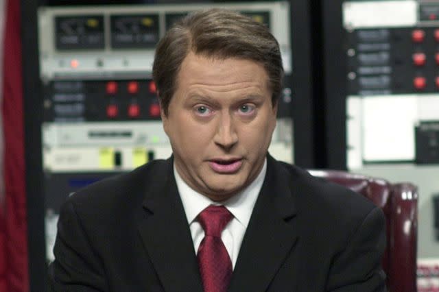 <p>Mary Ellen Mathews/NBCU Photo Bank/NBCUniversal via Getty</p> 'Saturday Night Live' cast member Darrell Hammond was known for his Al Gore impression