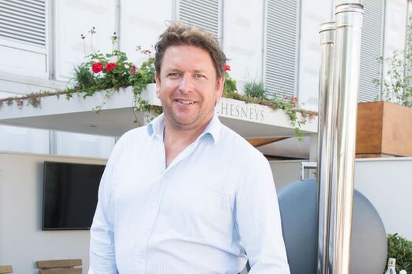 James Martin attends the Chelsea Flower Show 2018