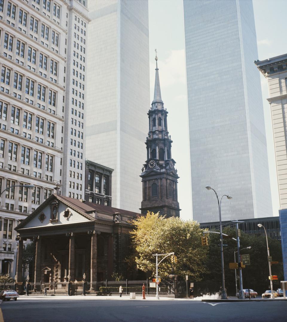 St. Paul's Chapel as seen in 1965.