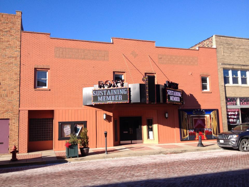 A look at the Roxy Theatre as it appears today. Minerva Area Chamber of Commerce owns the facility and has been updating it in recent years.