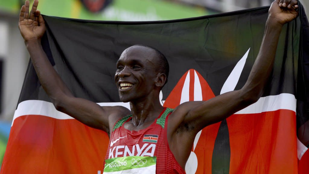 Eluid Kipchoge won one of Kenya's six gold medals in Rio.