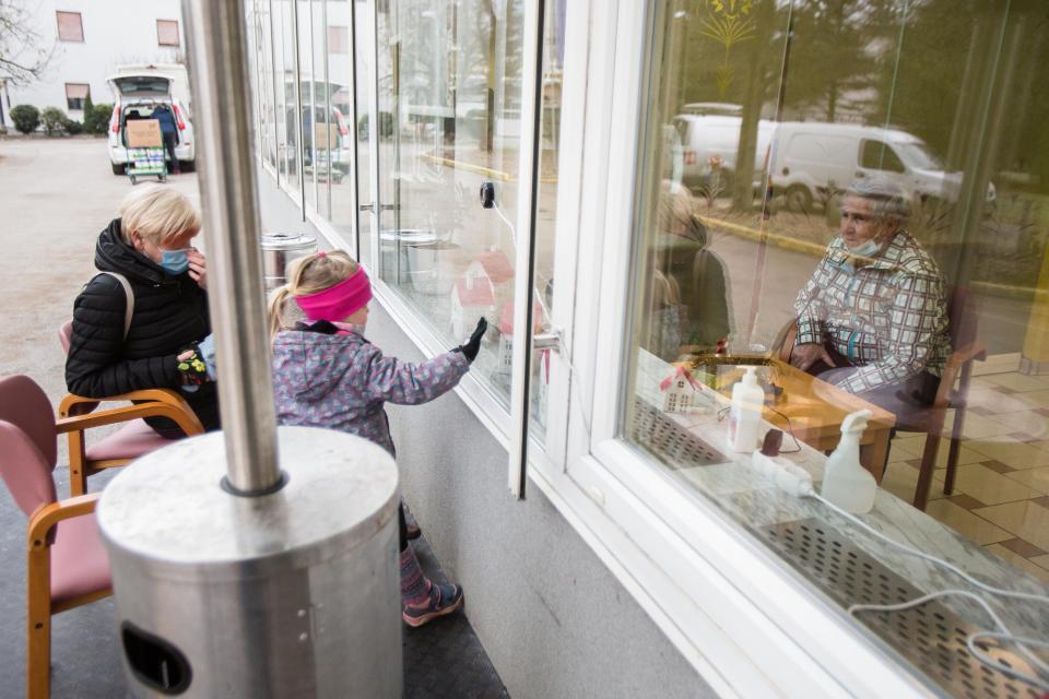 pandemic nursing home window