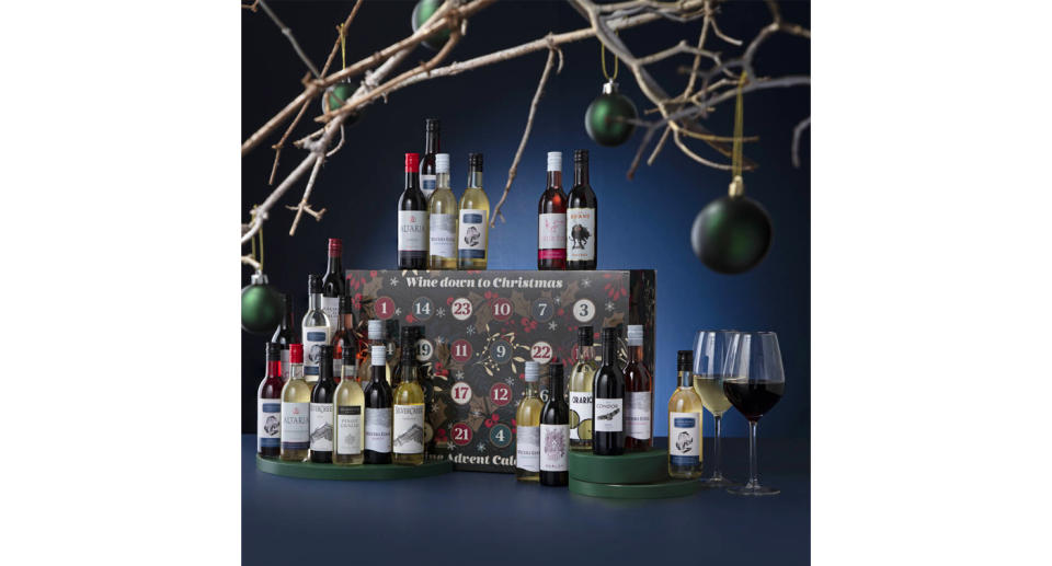 Calling all wine lovers! This is a serious contender for best wine advent calendar this year. (TheLittleBoysRoom / Not On The High Street)