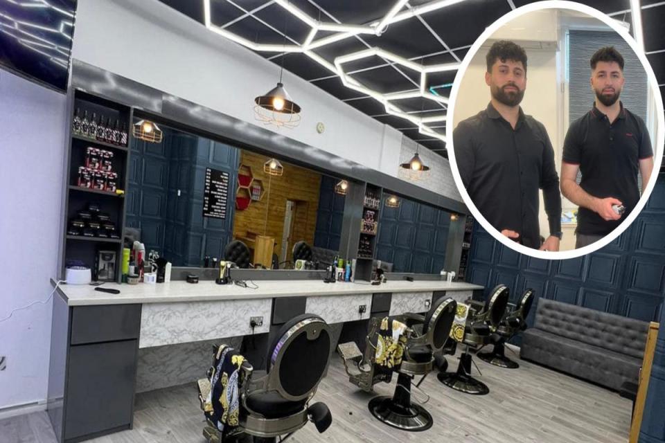 Peshawa Shali, de 32 años, de Norwich ha abierto Pro Cut Barbers en Dereham High Street con su primo Ayub Shali, de 21 <i>(Imagen: Peshawa Shali)</i>