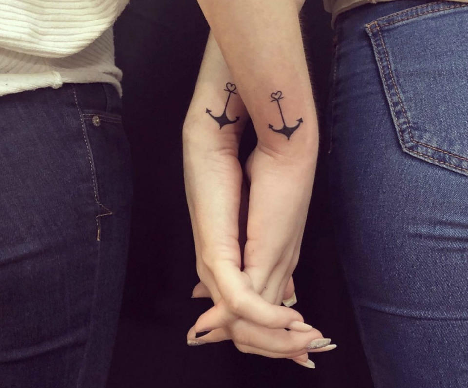 15 tatuajes para las mejores amigas