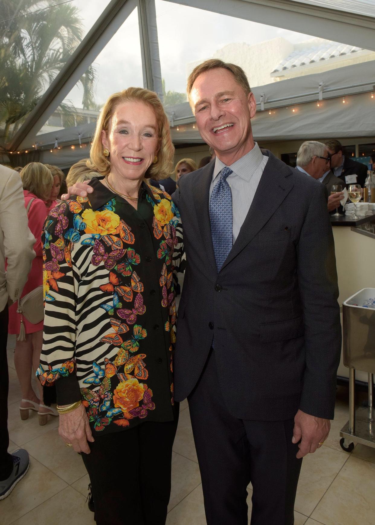 K.K. Sullivan and Larry Hatch at the 2019 benefit for UH Rainbow Babies & Children's Hospital. This year's benefit happens Sunday night at Club Colette.
