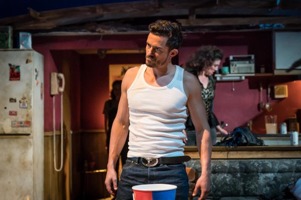 West-end: Bloom recently took to the stage as part of Killer Joe (Marc Brenner)