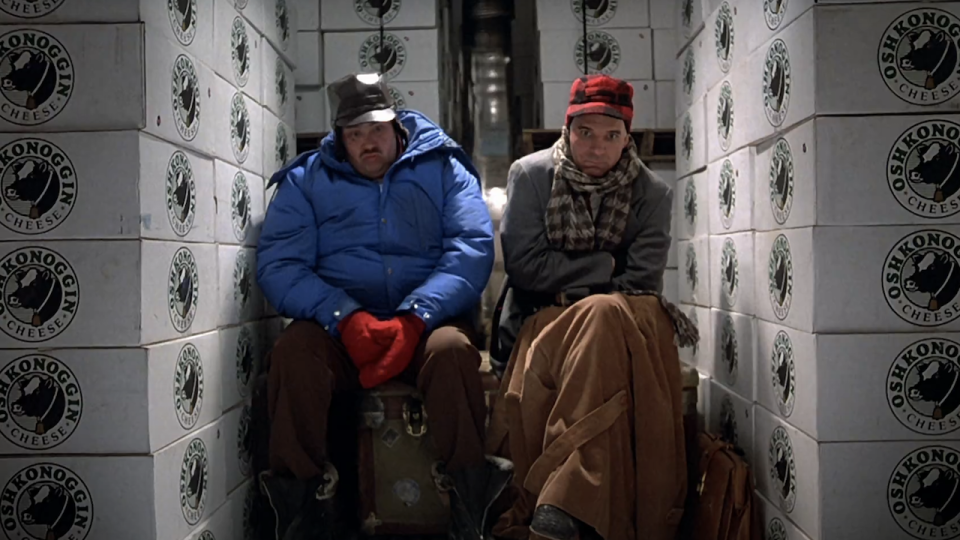 Steve Martin and John Candy in Planes, Trains and Automobiles