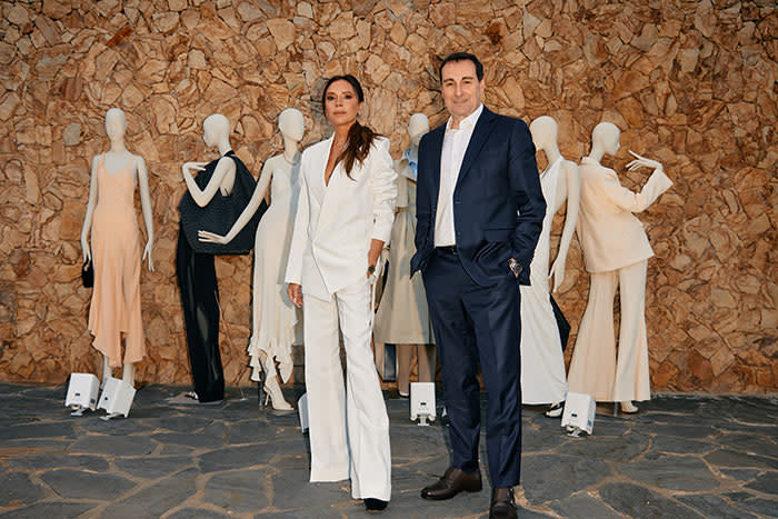 Victoria Beckham presenta en España su colección cápsula de Mango 