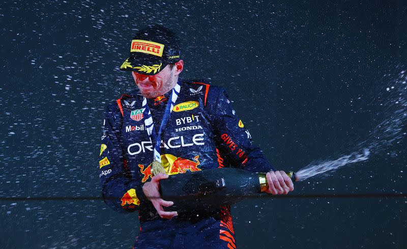 ▲Max Verstappen 於2023 F1開幕戰巴林大獎賽獲得冠軍。官方提供