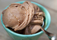 <div class="caption-credit"> Photo by: Shania Olmanson</div><b>Chocolate Nut Banana Ice Cream</b> <br> This two-ingredient, dairy-free ice cream is infused with chocolate-y nut butter. Choose either peanut or hazelnut varieties to make this treat! <br> <a href="http://www.babble.com/best-recipes/23-yummy-nut-butter-lovers-recipes/#chocolate-nut-banana-ice-cream" rel="nofollow noopener" target="_blank" data-ylk="slk:Get the recipe;elm:context_link;itc:0;sec:content-canvas" class="link "><i>Get the recipe</i></a> <br>