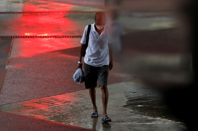 FILE PHOTO: The coronavirus disease (COVID-19) outbreak in Singapore