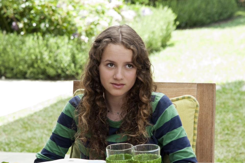 Maude Apatow as a young actor in her father Judd Apatow's movie "This is 40."