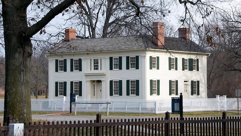 The Joseph and Emma Smith Mansion House in Nauvoo, Illinois, is shown in 2013.