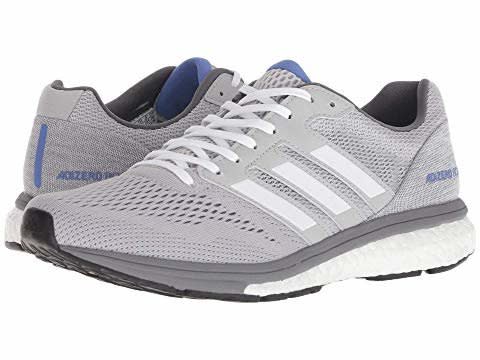 Jeanne Boone, whose been running since 2011, recommends the <strong><a href="https://www.zappos.com/p/adidas-running-adizero-boston-7-grey-two-white-grey-four/product/9056026/color/773131" target="_blank" rel="noopener noreferrer">Adidas Boston</a></strong> for track work. &ldquo;I like a tighter and narrower fit on my foot, so Adidas is great,&rdquo; she says. &ldquo;I switched from a heavier shoe and never looked back. I'd much rather have to throw in an insert if I need some more support than go back into my previous shoes that seemed to be just a little too high in stability and a little heavier.&rdquo;