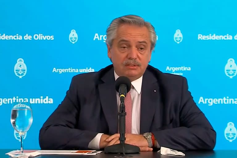 En la conferencia de prensa que el presidente Alberto Fernández brindó luego de su encuentro con Horacio Rodríguez Larreta, cometió un error al expresarse sobre su interés por trabajar en conjunto