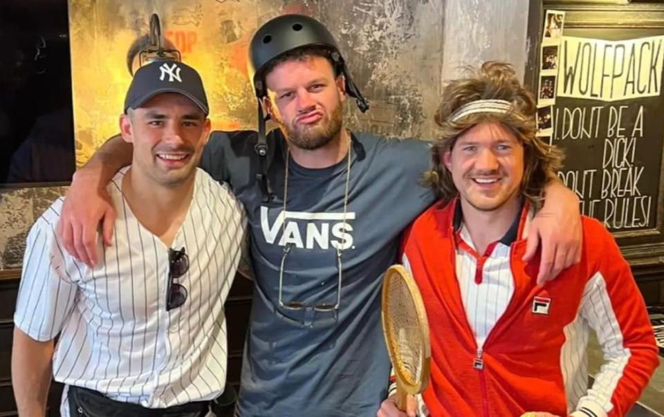 Saracens out celebrating From salary cap scandal to a fancy dress pub crawl – Saracens comeback is complete - Instagram/Alex Goode