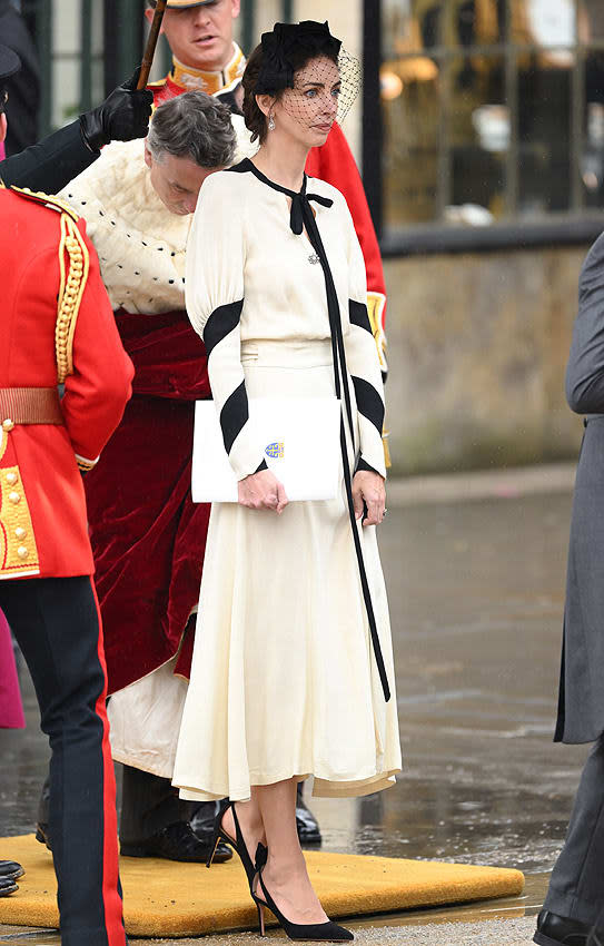 Rose Hanbury en la coronación de Carlos III